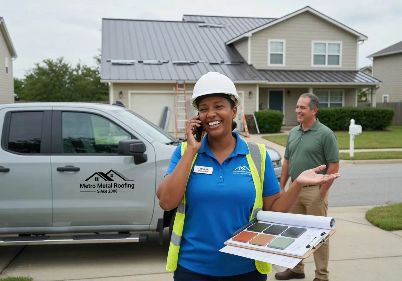 Storm Damage Metal Roof Repair in Harveys Lake, PA
